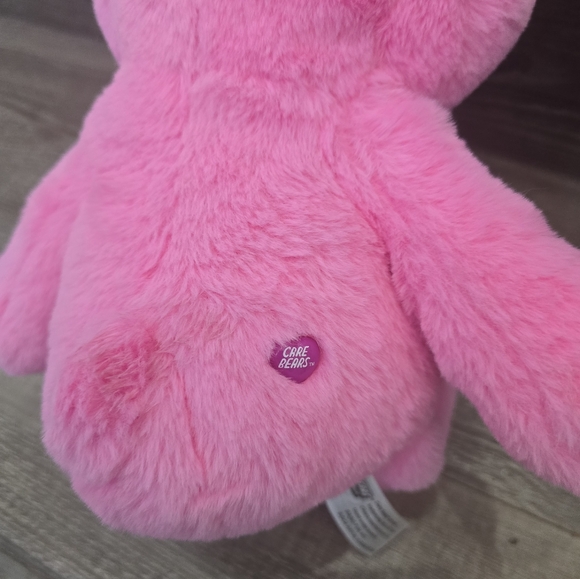 Care Bears Bright Pink plush Cheer bear 12 inches - Picture 5 of 5